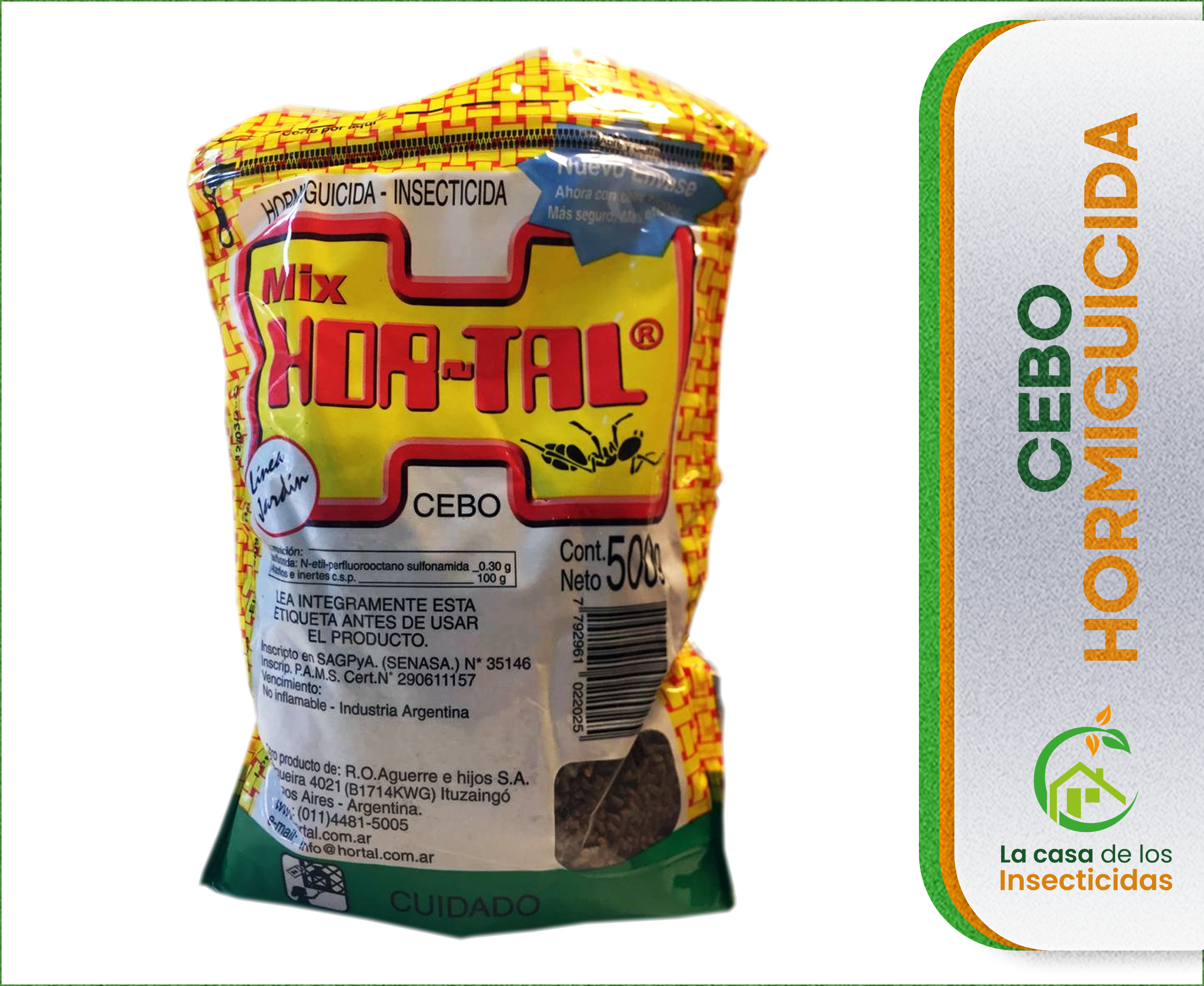 Mirex Hor-Tal Mix cebo hormiguicida x 500 gr